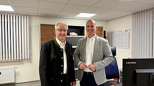 Franz Schedlbauer und Markus Eckhardt (rechts).