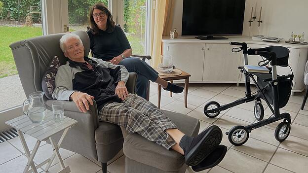 Seit April besuchte die Ehrenamtliche des Hospizvereins Landshut, Karin Strobl, den 82-j&auml;hrigen Richard Bechinger.
