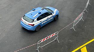 Ein Auto der italienischen Polizei. (Symbolbild)