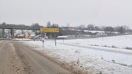 Im Bereich Reiterwiese an der B 20 soll das Hackschnitzelheizkraftwerk entstehen.