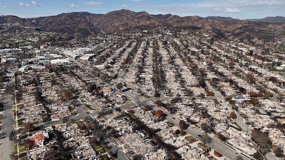 Erst vor wenigen Wochen hatten verheerende Brände ganze Viertel von Los Angeles verwüstet.