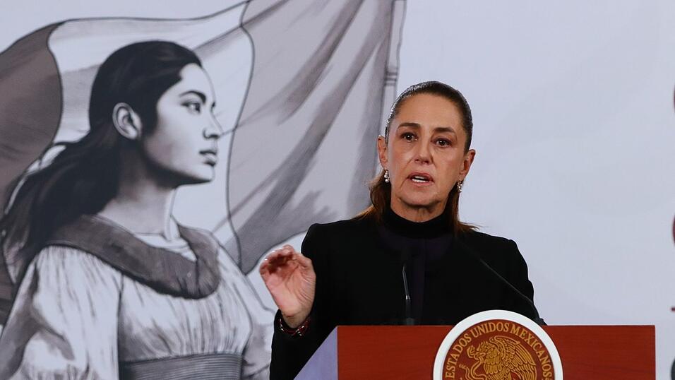 Pr&auml;sidentin Sheinbaum will die Sicherheit bei der WM garantieren. (Archivbild)