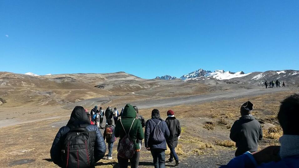 Ein Ausflug in Bolivien.