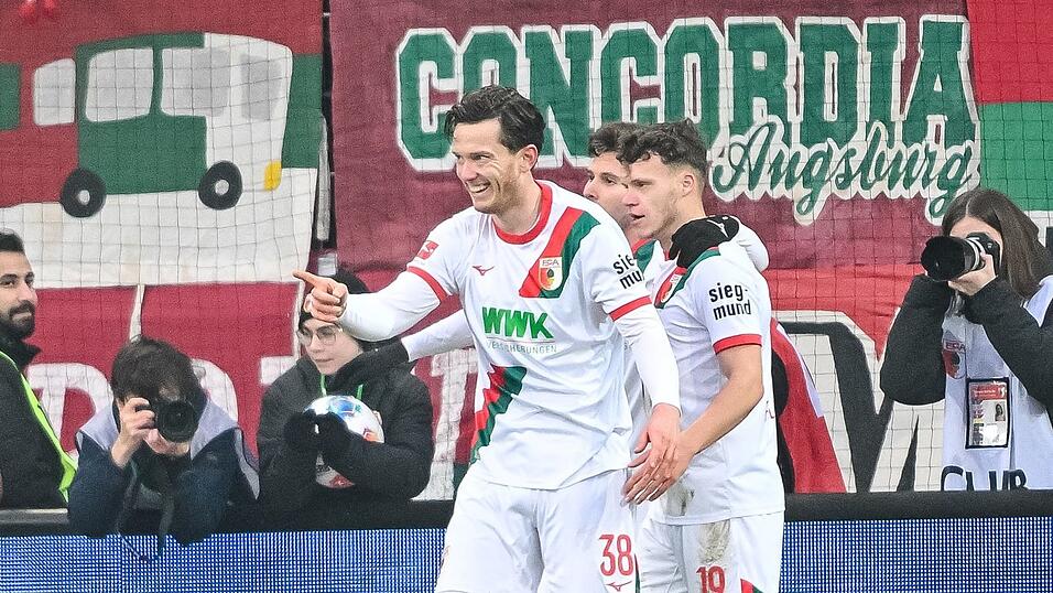 Traf doppelt f&uuml;r den FC Augsburg: Michael Gregoritsch.