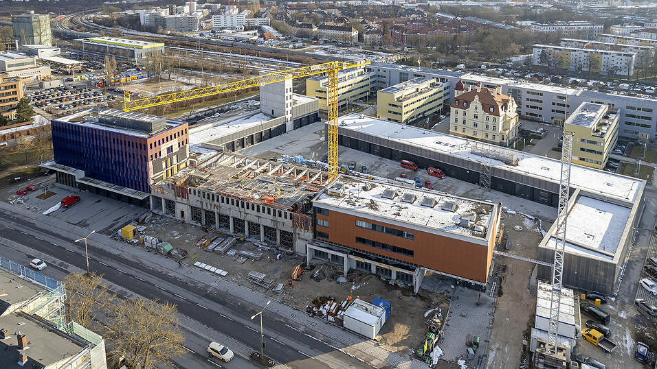 In Regensburg entsteht die gr&ouml;&szlig;te Feuerwache in Bayern.