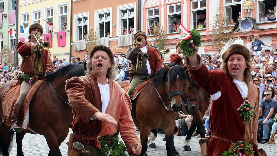 Der letzte Umzug der Landshuter Hochzeit 2017