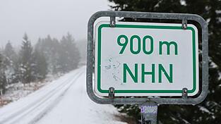 Ab einer Höhe von 400 bis 600 Meter kann es schneien. Ab einer Höhe von 400 bis 600 Meter kann es schneien.