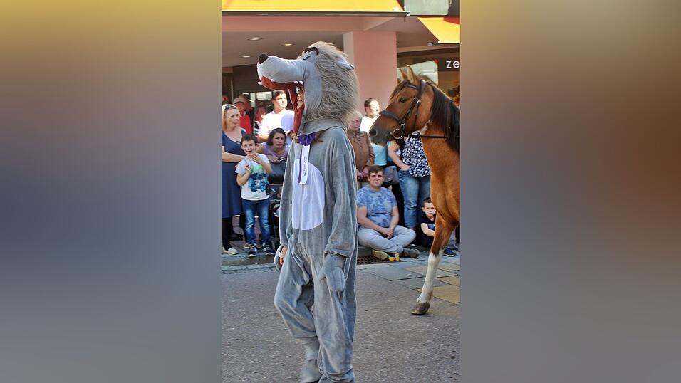 Viele Besucher verfolgten am Sonntag den Umzug auf dem Vilsbiburger Stadtplatz. Viele Besucher verfolgten am Sonntag den Umzug auf dem Vilsbiburger Stadtplatz.