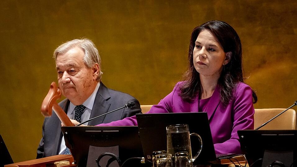 Wechselte vom Auswärtigen Amt zu den Vereinten Nationen: Grünen-Politikerin Annalena Baerbock. (Archivbild)