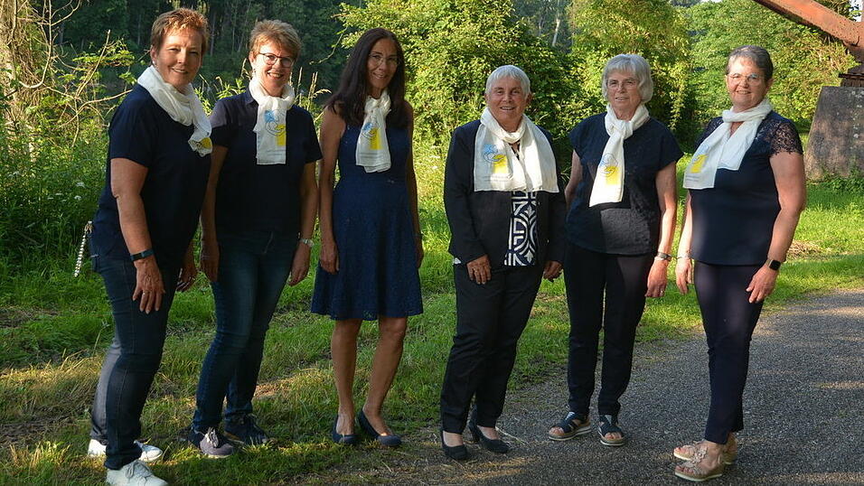 Sie bilden die aktuelle Vorstandschaft des christlichen Frauen- und Müttervereins.