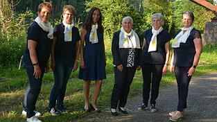 Sie bilden die aktuelle Vorstandschaft des christlichen Frauen- und Müttervereins.