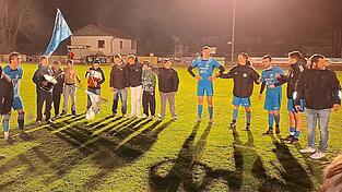 Eines der Highlights der bisherigen Saison war der Sieg der SG Dornach/Ro&szlig;bach im Totopokal-Achtelfinale gegen den Bezirksligsten aus Ergolding nach Elfmeter-Schie&szlig;en.