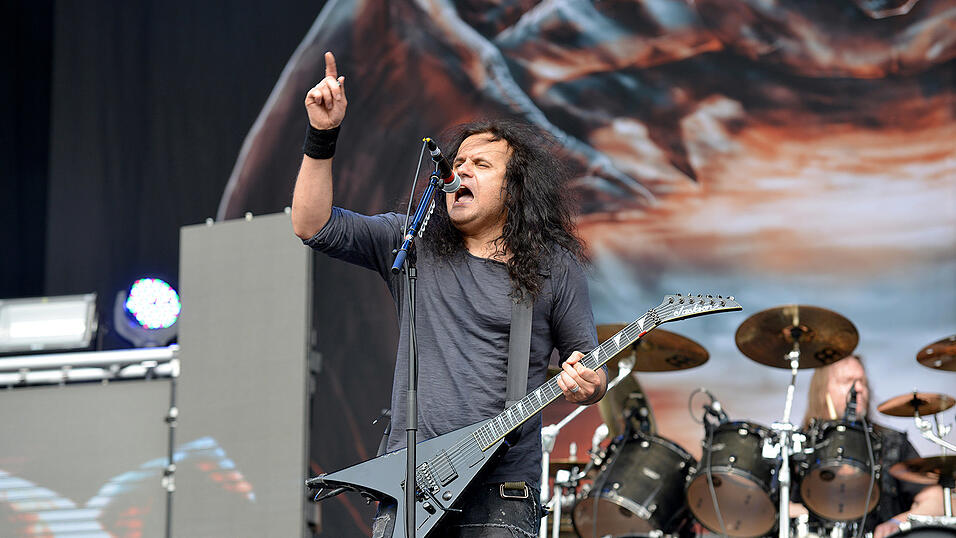 Impressionen vom dritten Tag des 'Rockavaria'-Festivals in M&uuml;nchen. (Fotos: Jens Niering)