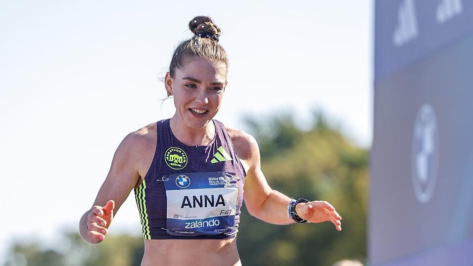 Anna Langerwisch war die schnellste Deutsche beim Berlin-Marathon. Anna Langerwisch war die schnellste Deutsche beim Berlin-Marathon.