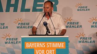 Teilte gegen links, rechts, Berlin, Br&uuml;ssel und Co. aus: Freie-W&auml;hler-Chef Hubert Aiwanger
