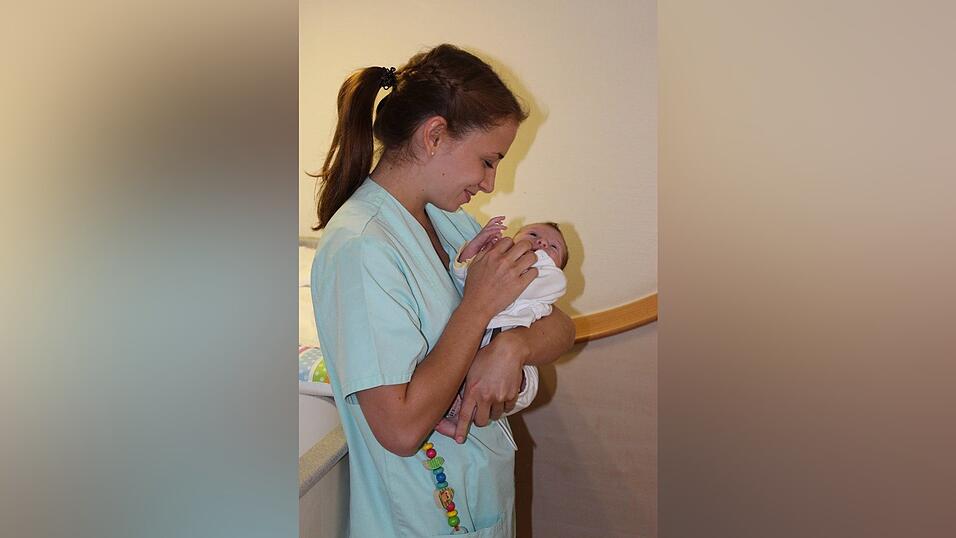 Claudia Stadler liebt all ihre kleinen Patienten. Babys aber haben es ihr besonders angetan.