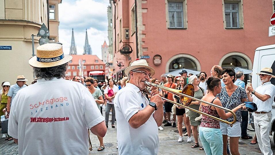 Musik auf allen Plätzen und Gassen: Das macht das Jazzweekend aus.