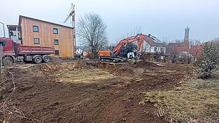 Bei der Baugenossenschaft entsteht derzeit ein Neubau an der Schweidnitzer Straße. Bei der Baugenossenschaft entsteht derzeit ein Neubau an der Schweidnitzer Straße.