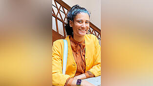 Laetitia Laurent betreut das interkulturelle Insta-Magazin von Haus international.