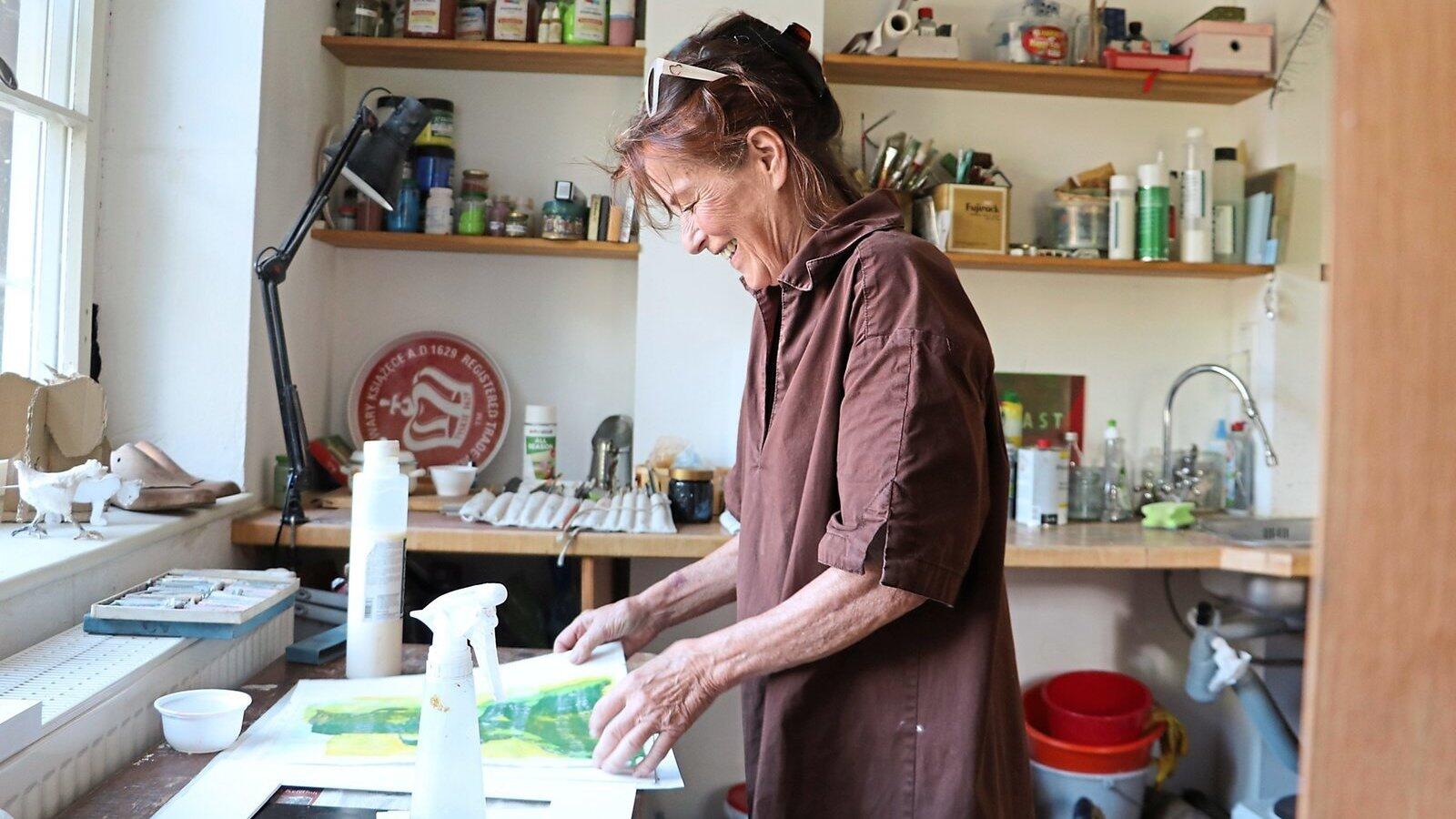 Ein Besuch bei Künstlerin Renate Haimerl Brosch in Neukirchen