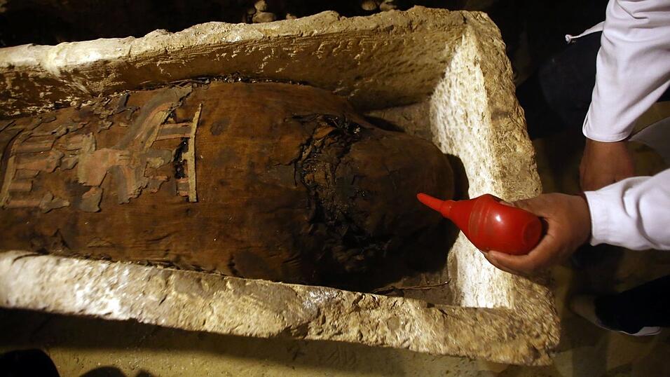 In der W&uuml;stenprovinz Minja in &Auml;gypten wurden immer wieder spektakul&auml;re Entdeckungen gemacht. (Archivbild)