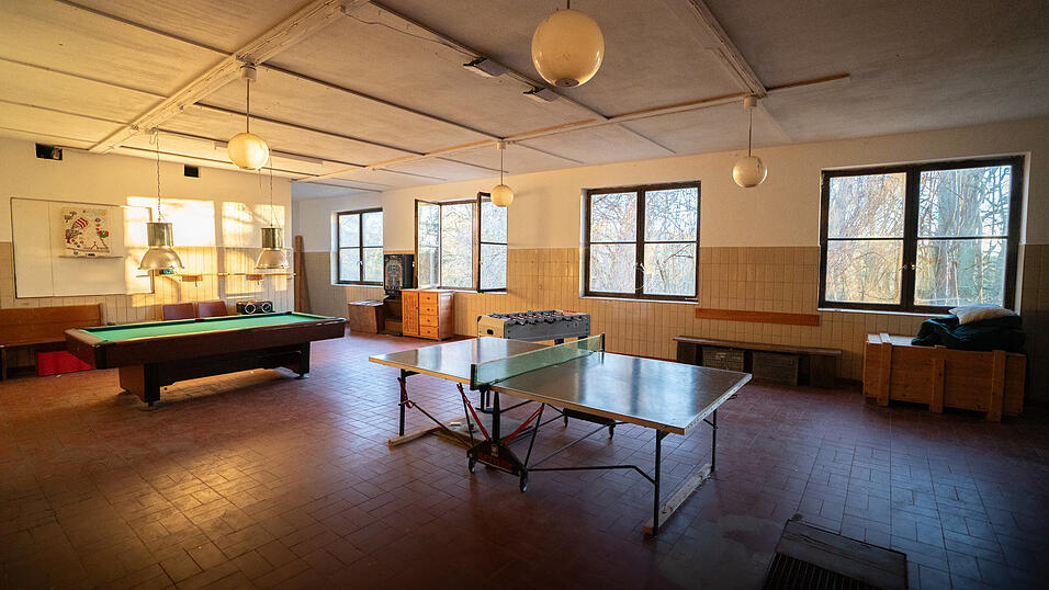 Ein Aufenthaltsraum neben dem Eventraum.