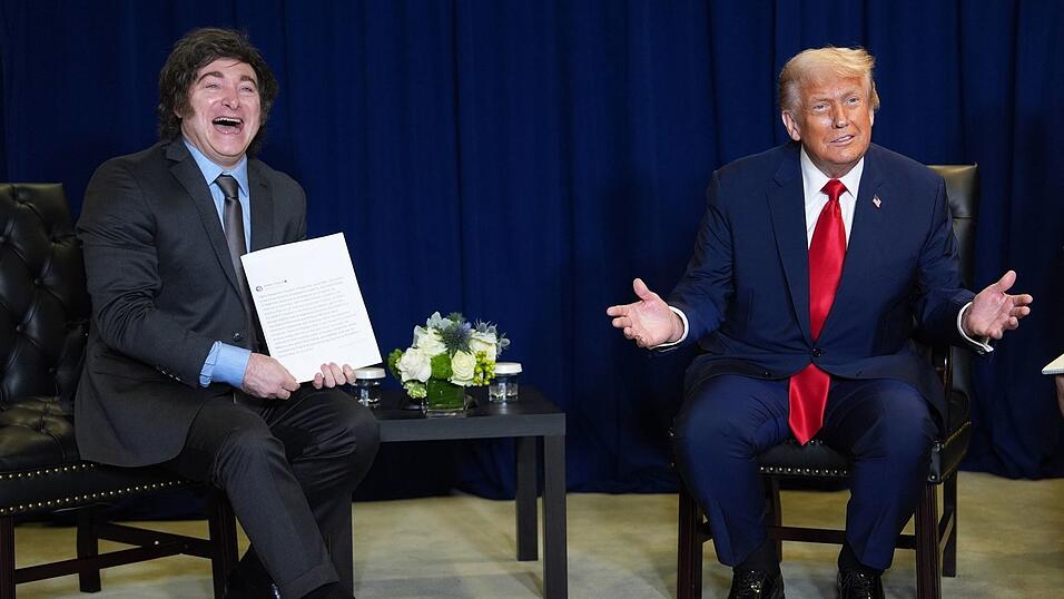 Argentiniens Staatschef Milei und US-Präsident Trump sind Unterstützer der Bolsonaros. (Archivbild) Argentiniens Staatschef Milei und US-Präsident Trump sind Unterstützer der Bolsonaros. (Archivbild)
