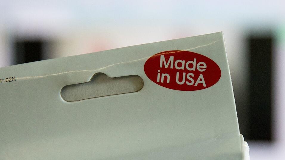 Trump will, dass in den USA mehr Produkte «Made in USA» verkauft werden. (Symbolbild) Trump will, dass in den USA mehr Produkte «Made in USA» verkauft werden. (Symbolbild)