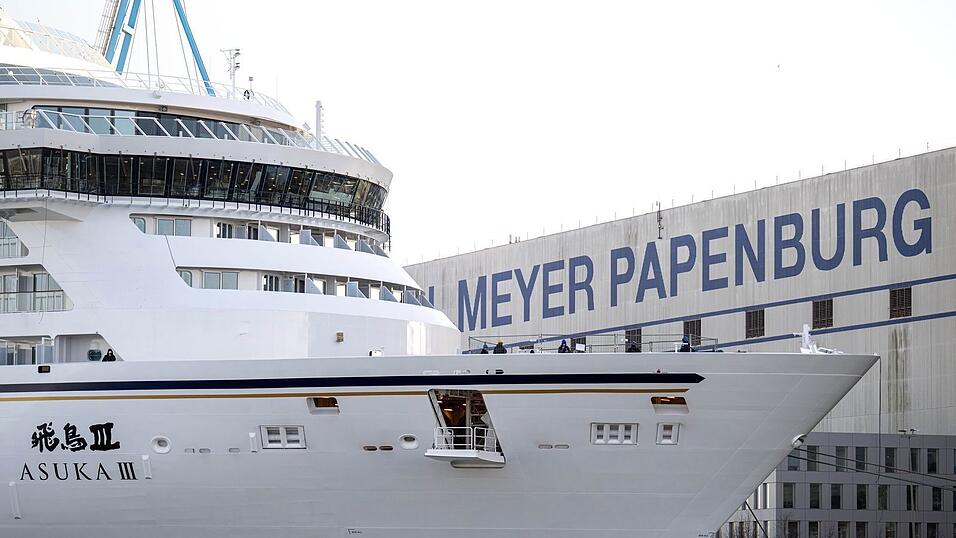 Die Orderbücher der Meyer Werft sind voll. (Archivbild) Die Orderbücher der Meyer Werft sind voll. (Archivbild)