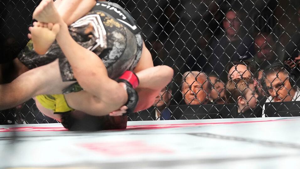Nicht selten wird einer der UFC-Kämpfer im Ring bewusstlos geprügelt.