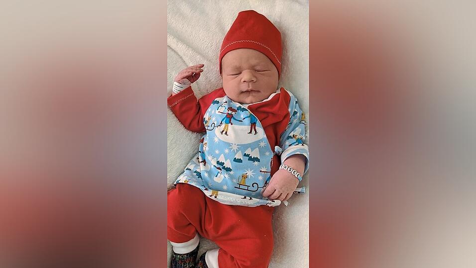 Am Neujahrsabend kam der kleine Jonas zur Welt.