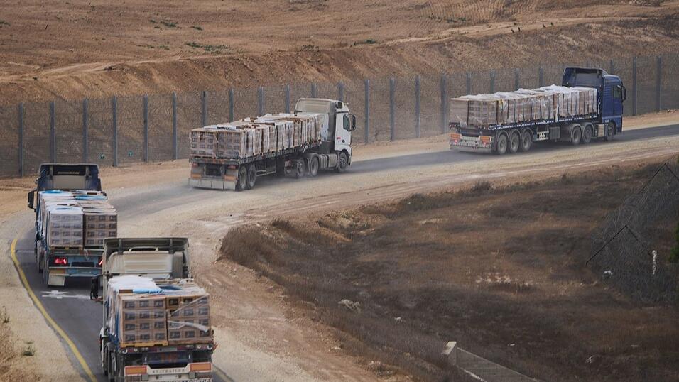 Die UN können kurzfristig 170.000 Tonnen Hilfsgüter in den Gazastreifen liefern. (Archivbild) Die UN können kurzfristig 170.000 Tonnen Hilfsgüter in den Gazastreifen liefern. (Archivbild)