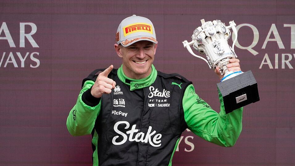 Was für eine Freude, als es endlich so weit war: Das Ende der podestslosen Zeit von Nico Hülkenberg. (Archivbild)