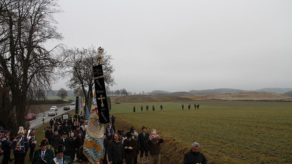 Zum 41. Mal trafen sich am Samstag Patrioten und Königstreue zum Winterpatriotentreffen. (Foto: Katharina Baumeister)