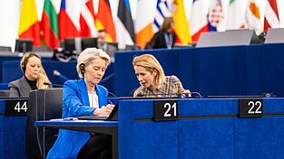 EU-Chefdiplomatin Kaja Kallas sieht bislang keine breite Unterstützung für den Vorstoß von Ursula von der Leyen. (Archivbild) EU-Chefdiplomatin Kaja Kallas sieht bislang keine breite Unterstützung für den Vorstoß von Ursula von der Leyen. (Archivbild)