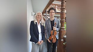 Natalie Dietzsch-Albrecht und Christoph Goldstein freuen sich auf das gemeinsame Benefizkonzert. Natalie Dietzsch-Albrecht und Christoph Goldstein freuen sich auf das gemeinsame Benefizkonzert.