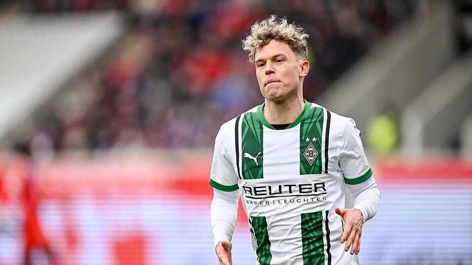 Robin Hack traf zur Führung und erzielte das 3:0.