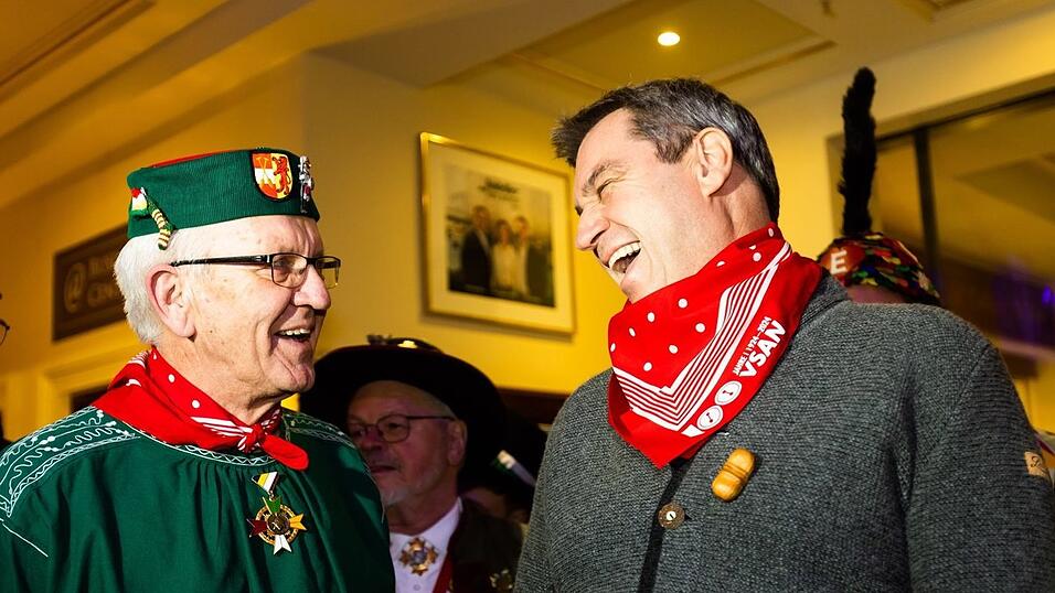 S&ouml;der war schon mal Gast bei der schw&auml;bisch-alemannischen Fastnacht. (Archivbild)