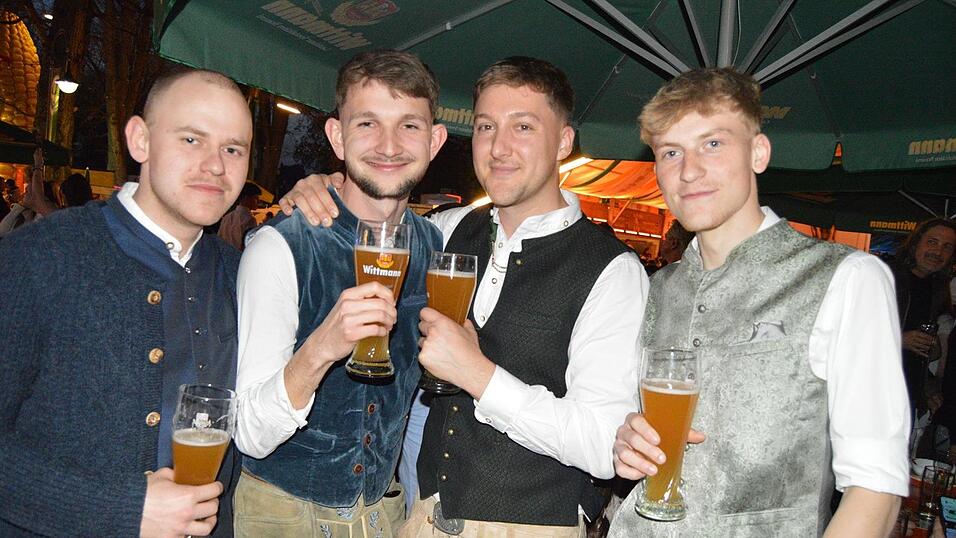 Viele Landshuter feierten am Freitag auf der Dult.&nbsp;