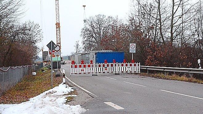 Die Absperrung wird über den Winter bleiben. Die Absperrung wird über den Winter bleiben.