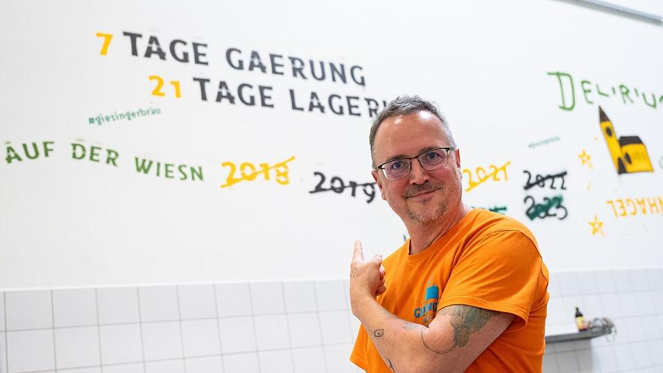 Steffen Marx will mit seinem Giesinger auf die Wiesn.