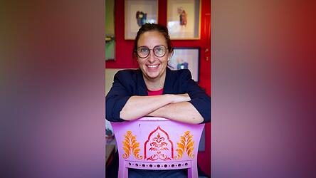 Martina Maidl ist mit ihrer Kunst bereits zum zweiten Mal im Pop-up-Laden vertreten.