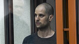 Der US-Journalist Evan Gershkovich