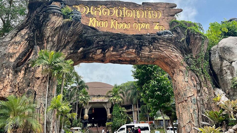 Hier lebt Moo Deng: der Khao Kheow Open Zoo außerhalb von Bangkok.