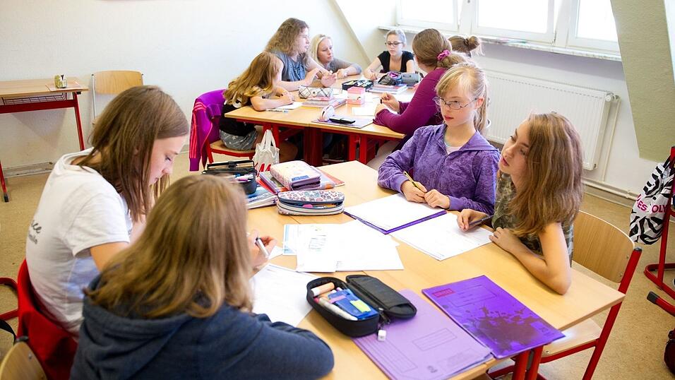 Werden Kinder mit Downsyndrom gef&ouml;rdert, k&ouml;nnen sie durchaus auch eine Regelschule besuchen.