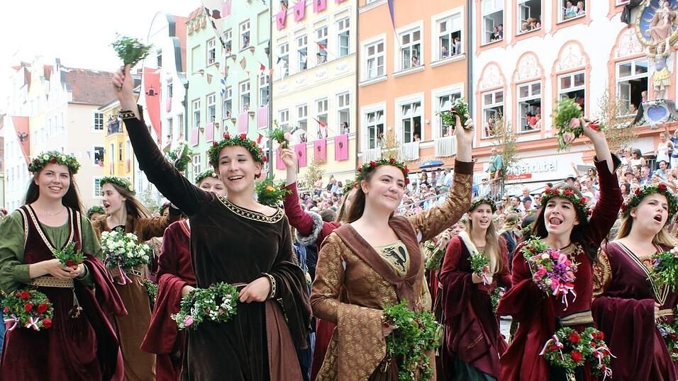 Der letzte Umzug der Landshuter Hochzeit 2017