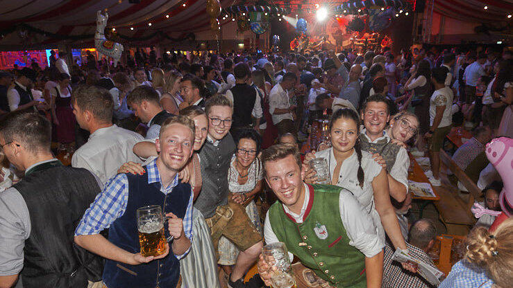 Die Partybilder vom Sonntag, 14. August 2022, aus dem Festzelt Lechner.
