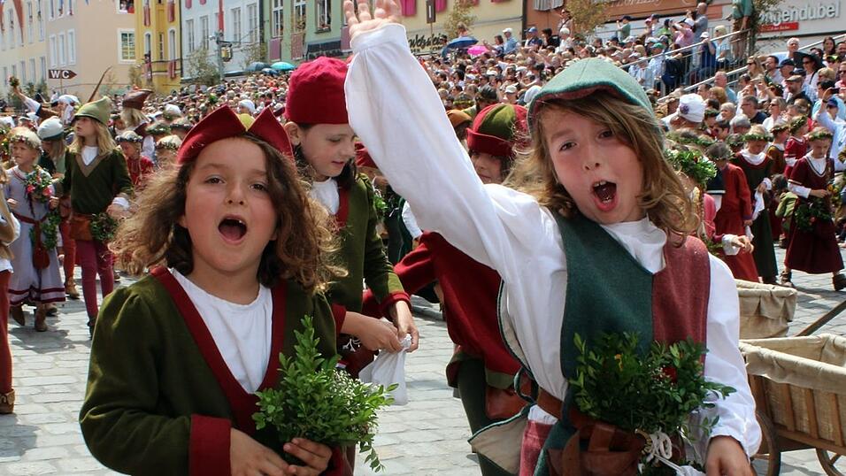 Der letzte Umzug der Landshuter Hochzeit 2017