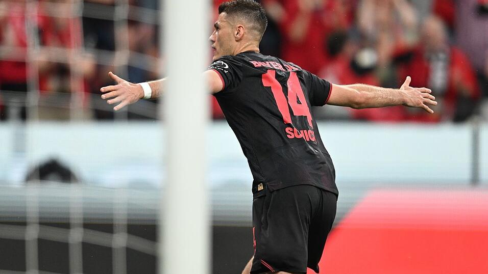 Brachte Bayer in F&uuml;hrung: Torj&auml;ger Patrik Schick.