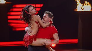 F&uuml;r Gustav Sch&auml;fer und seine Partnerin Anastasia Maruster hat es sich bei &laquo;Let's Dance&raquo; ausgetanzt. (Archivbild)